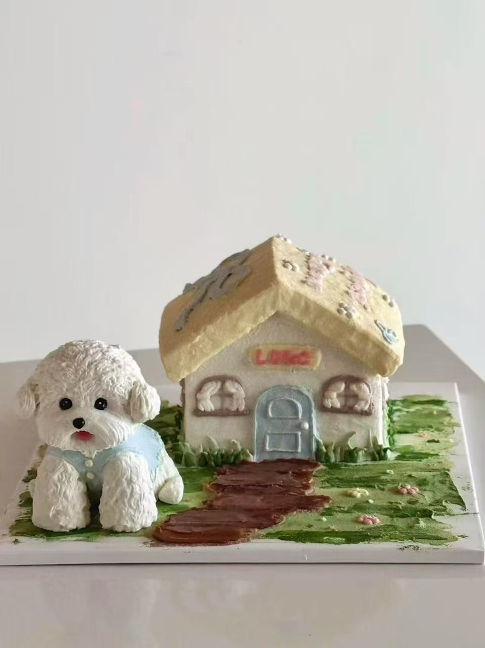 A Cottage Cake (for Dogs and Cats)