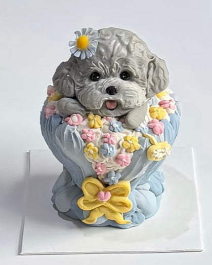 A Bouquet Cake (for Dogs & Cats)