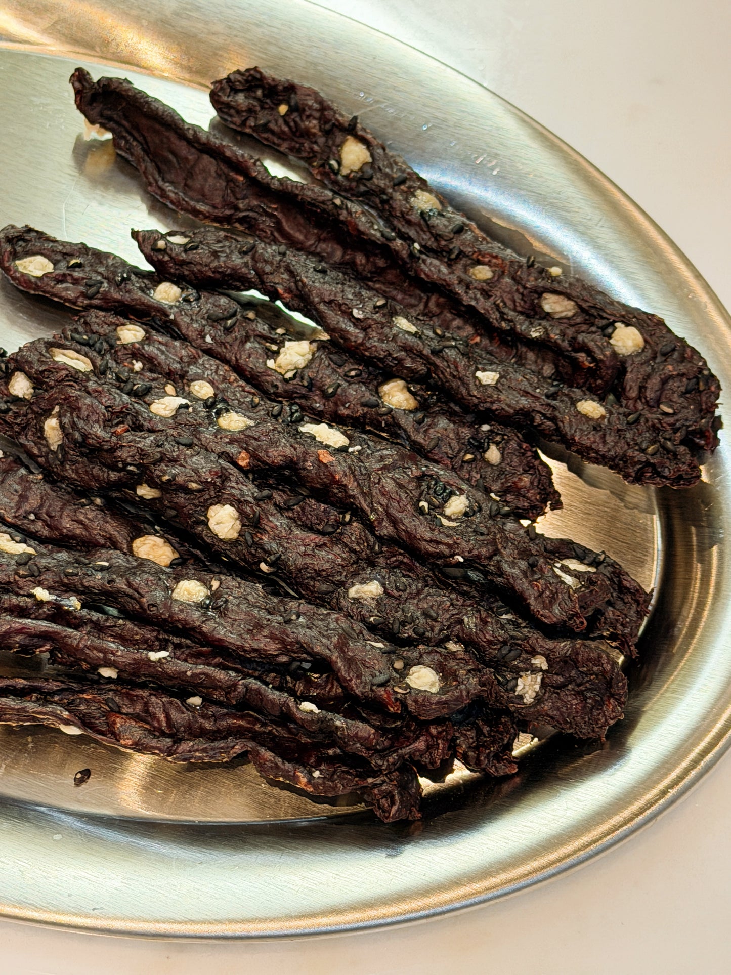 Cheese & Black Sesame Beef Loin Sticks