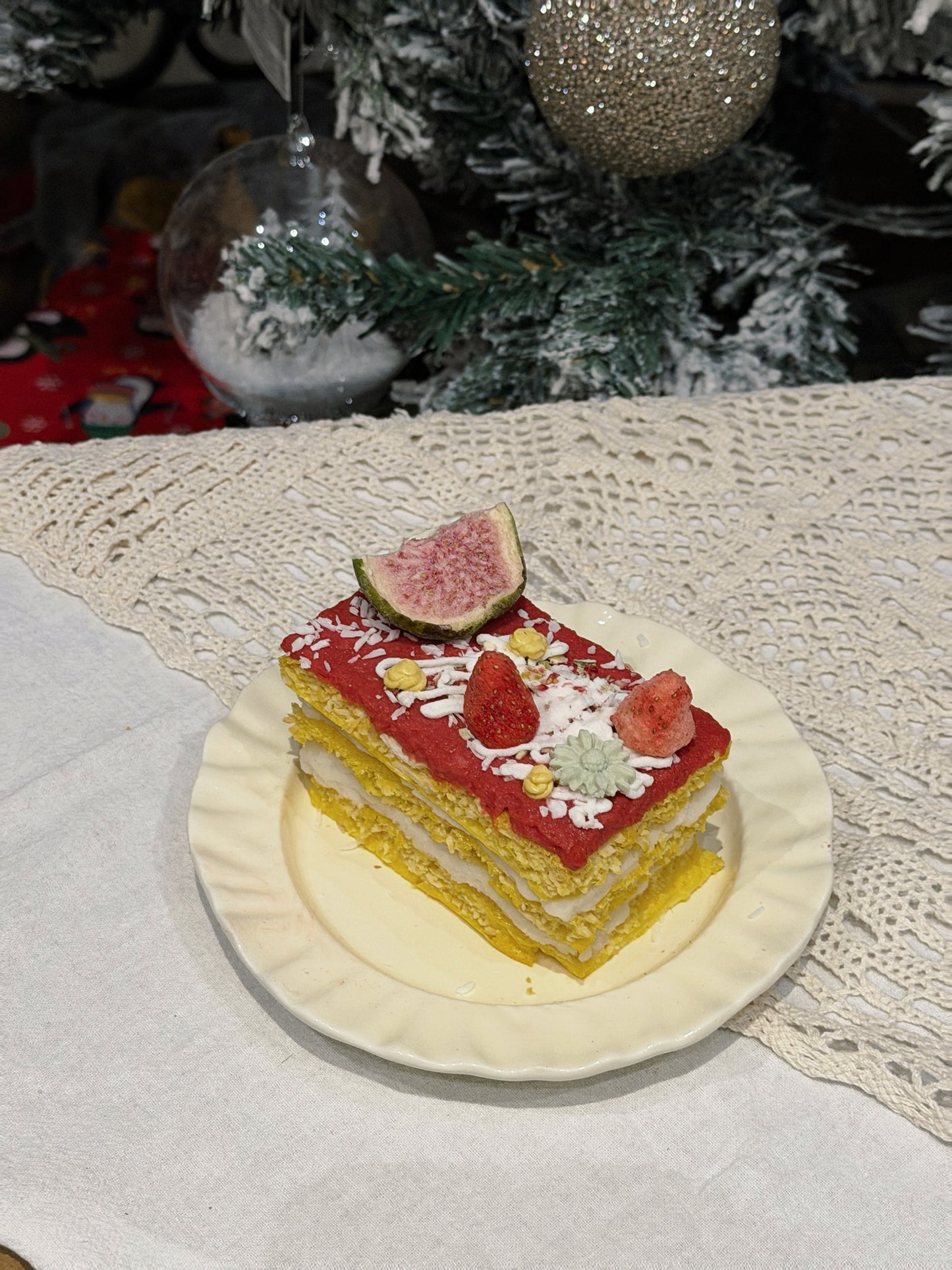 Christmas Berry Napoléon