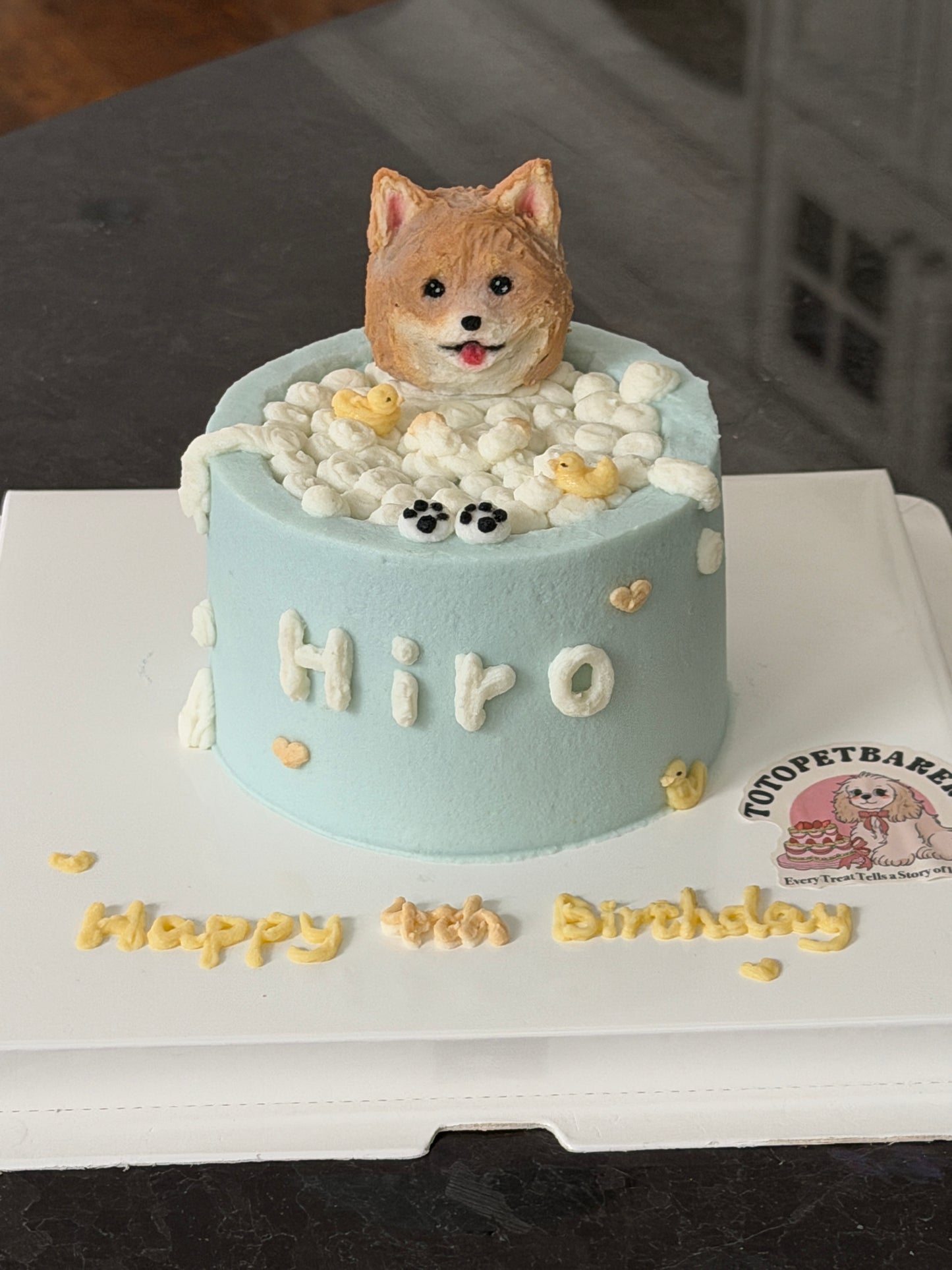 A Bath Time Cake (for Dogs and Cats)