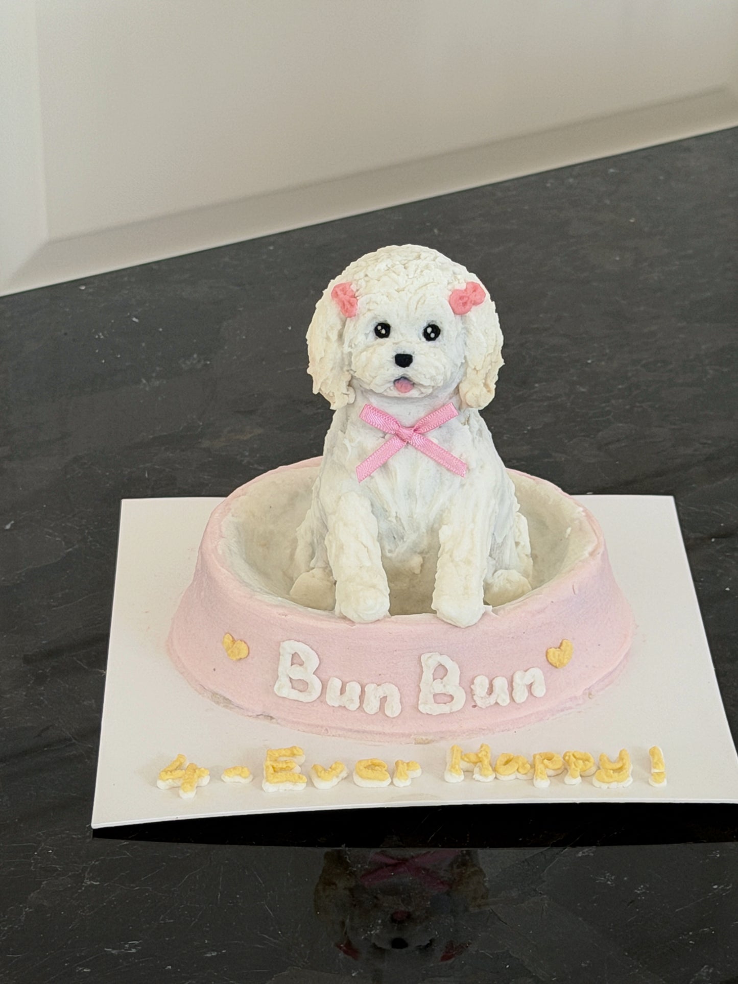 A Bowl of Love Cake (4-inch) (for Dogs and Cats)