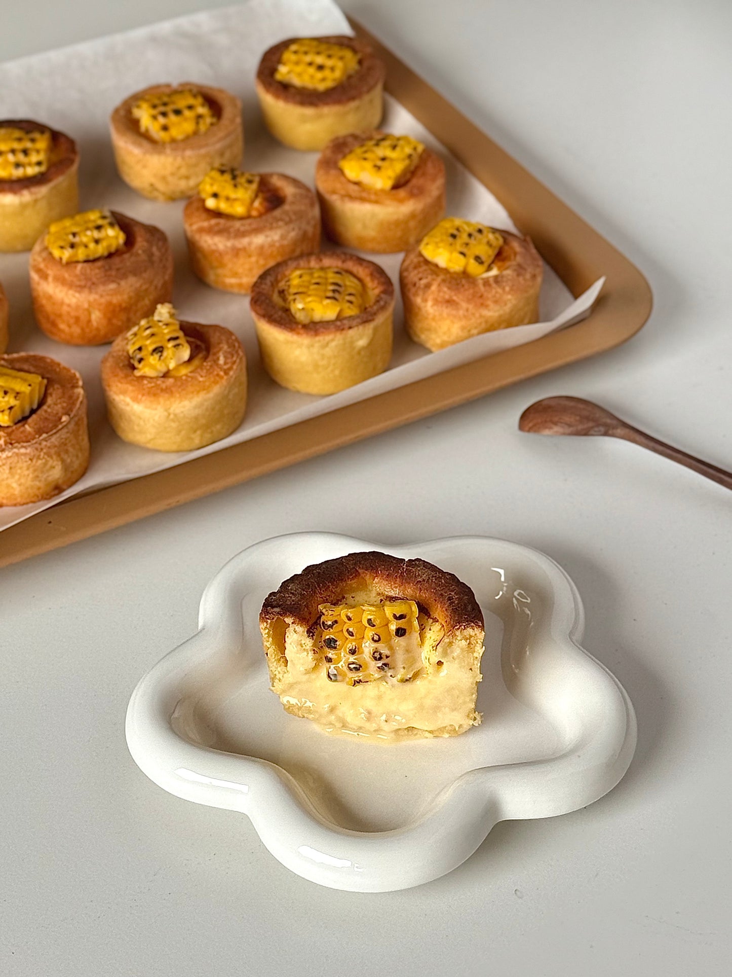 Corn Cream Tart (4pcs)