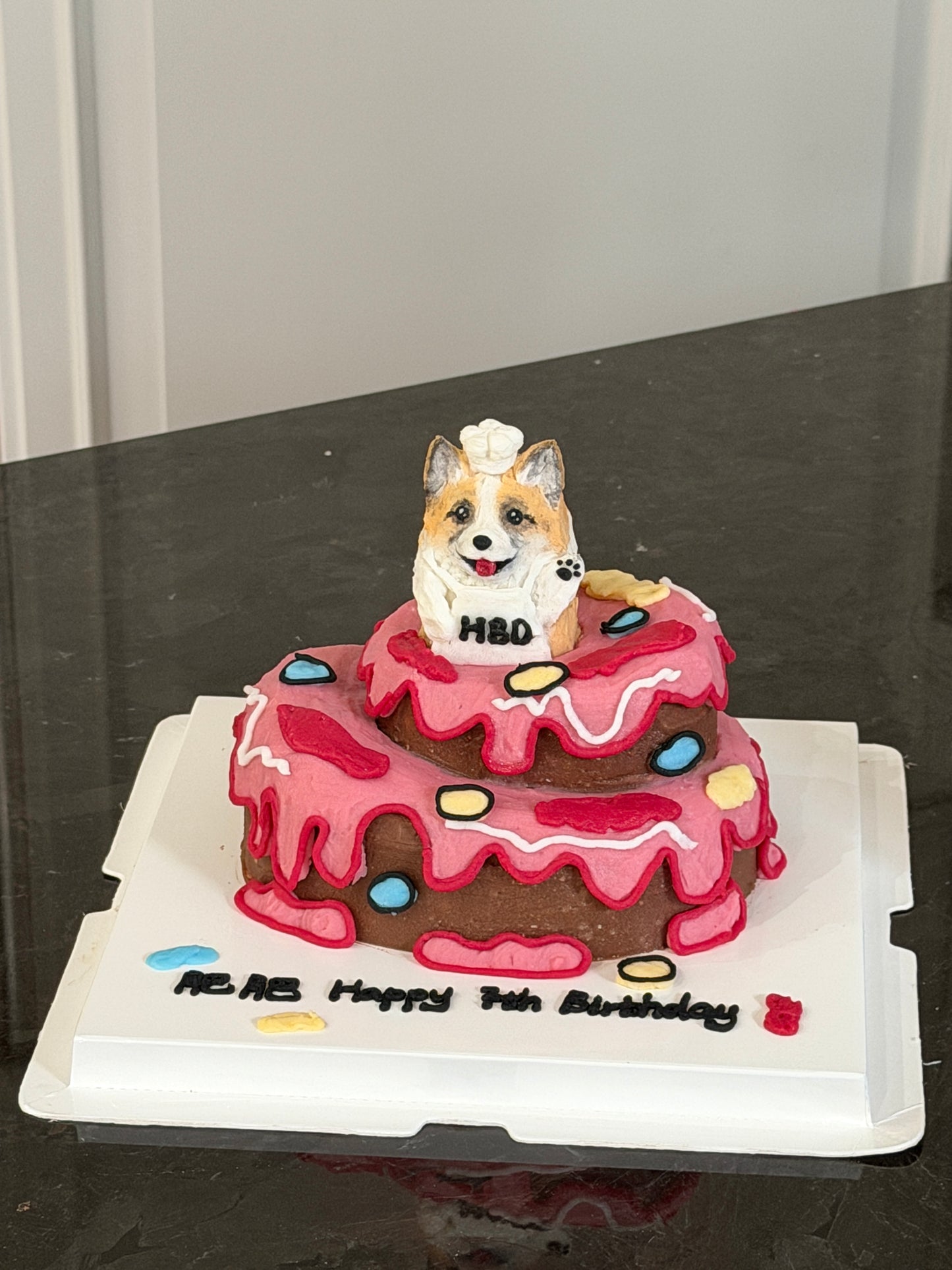 A Snoopy-Inspired Cake (6 inch) (for Dogs & Cats)