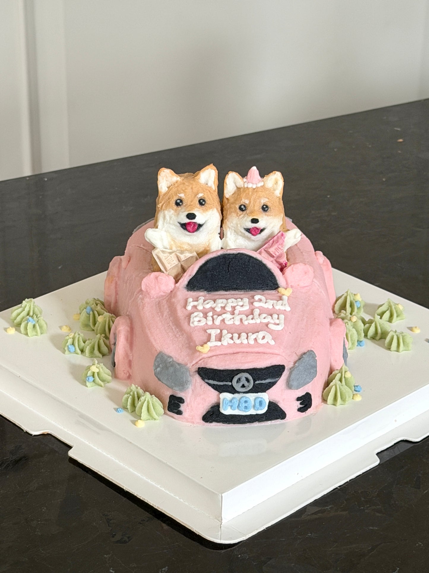 A Road Trip Pup Cake (6 inch) (for Dogs &Cats)