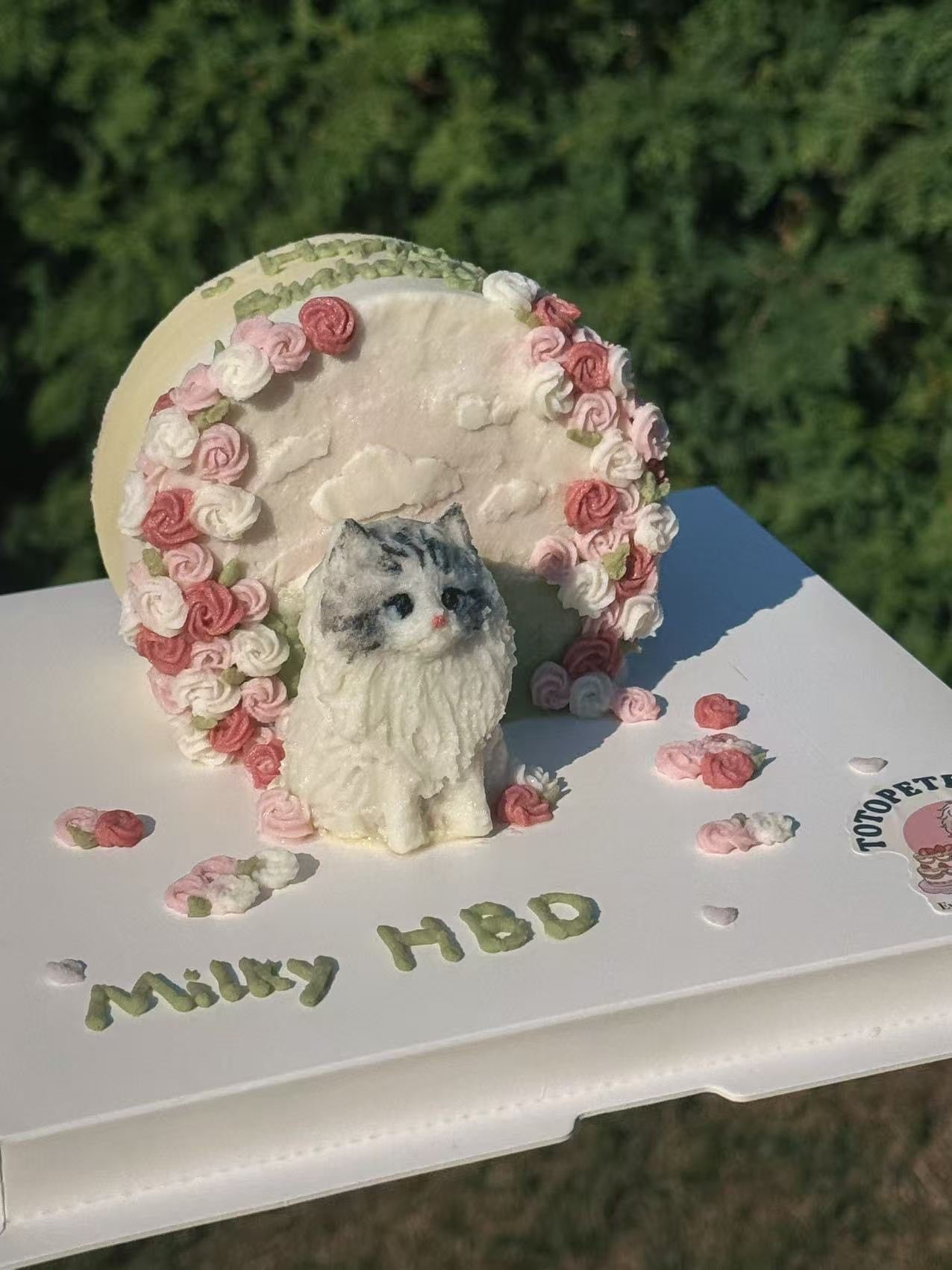 A Blossom Meadow Cake