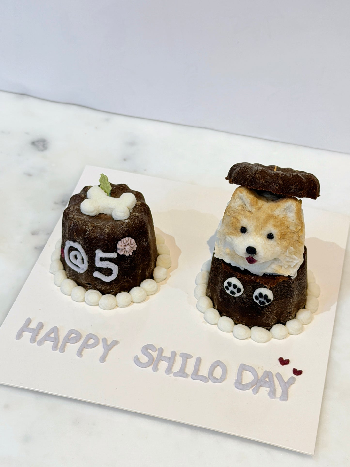 Canelé Cake (for Dogs and Cats)