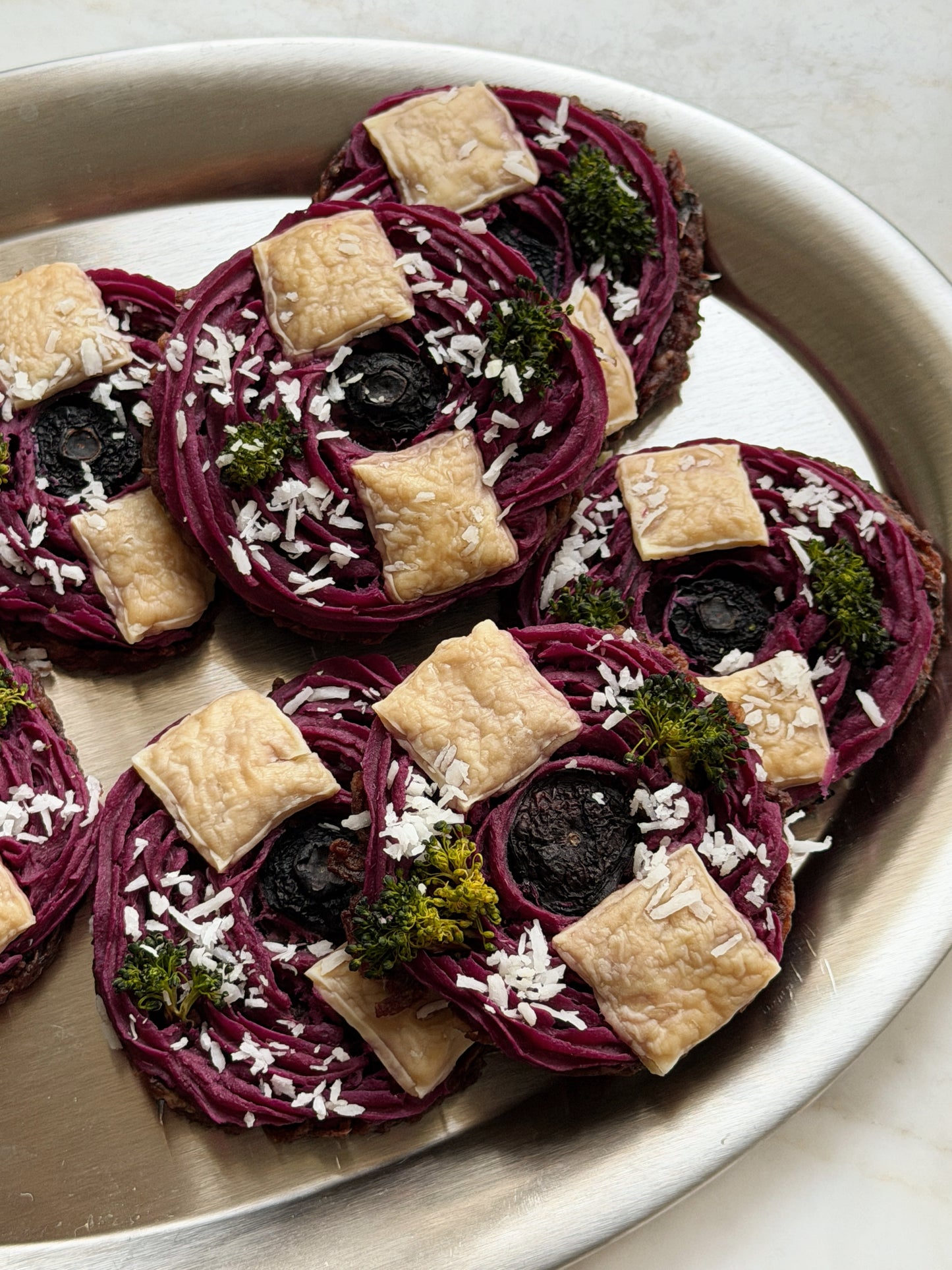 Blueberry Cheese Tart