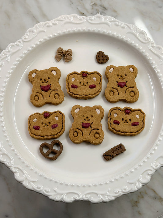 Carob Bear Biscuits