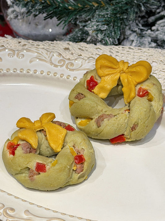 Christmas Wreath Bagel