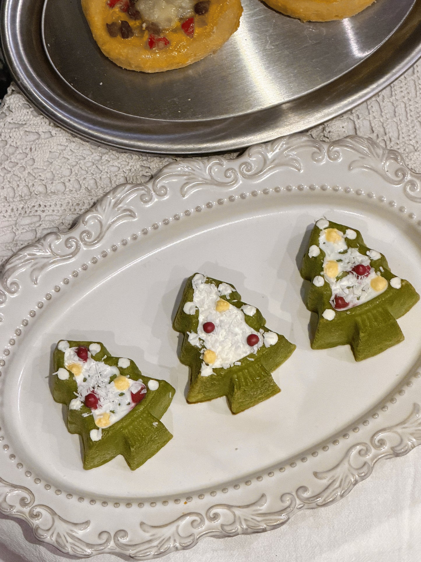 “Matcha” Christmas Tree Madeleine