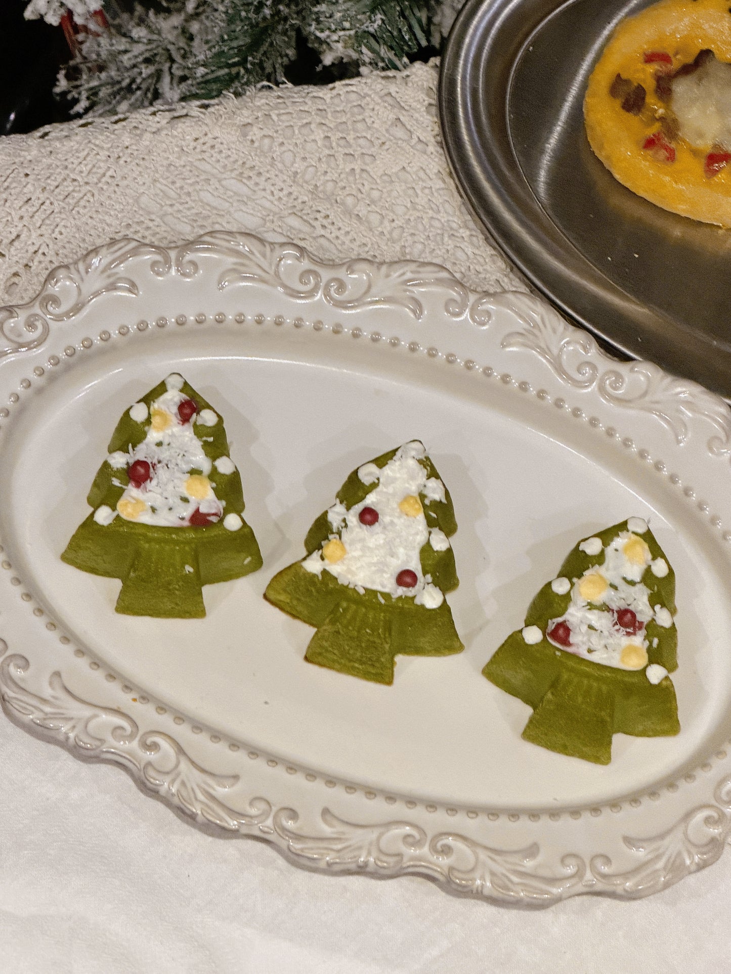 “Matcha” Christmas Tree Madeleine