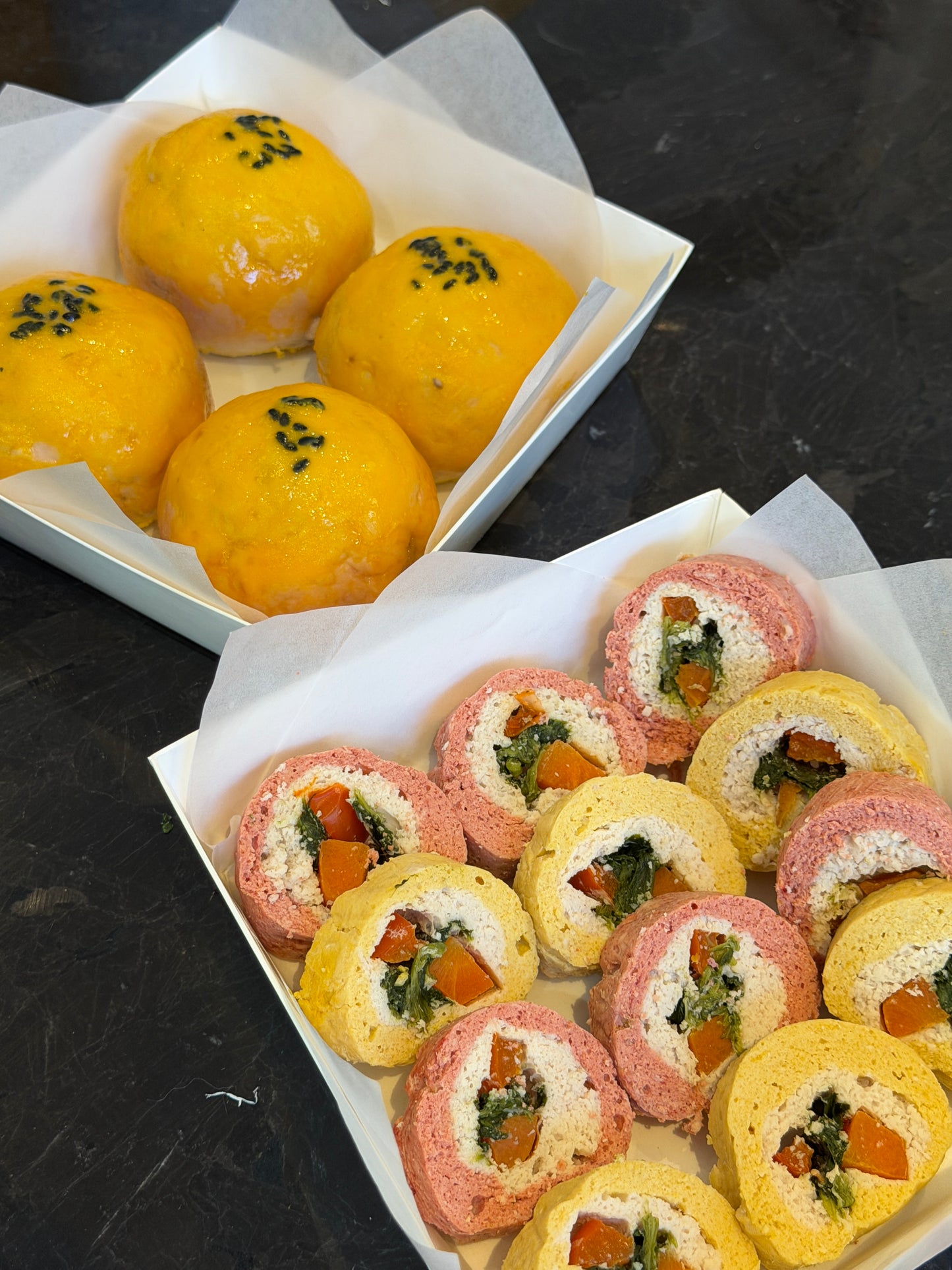 Crispy Taro Egg Yolk Puff (for Dogs)