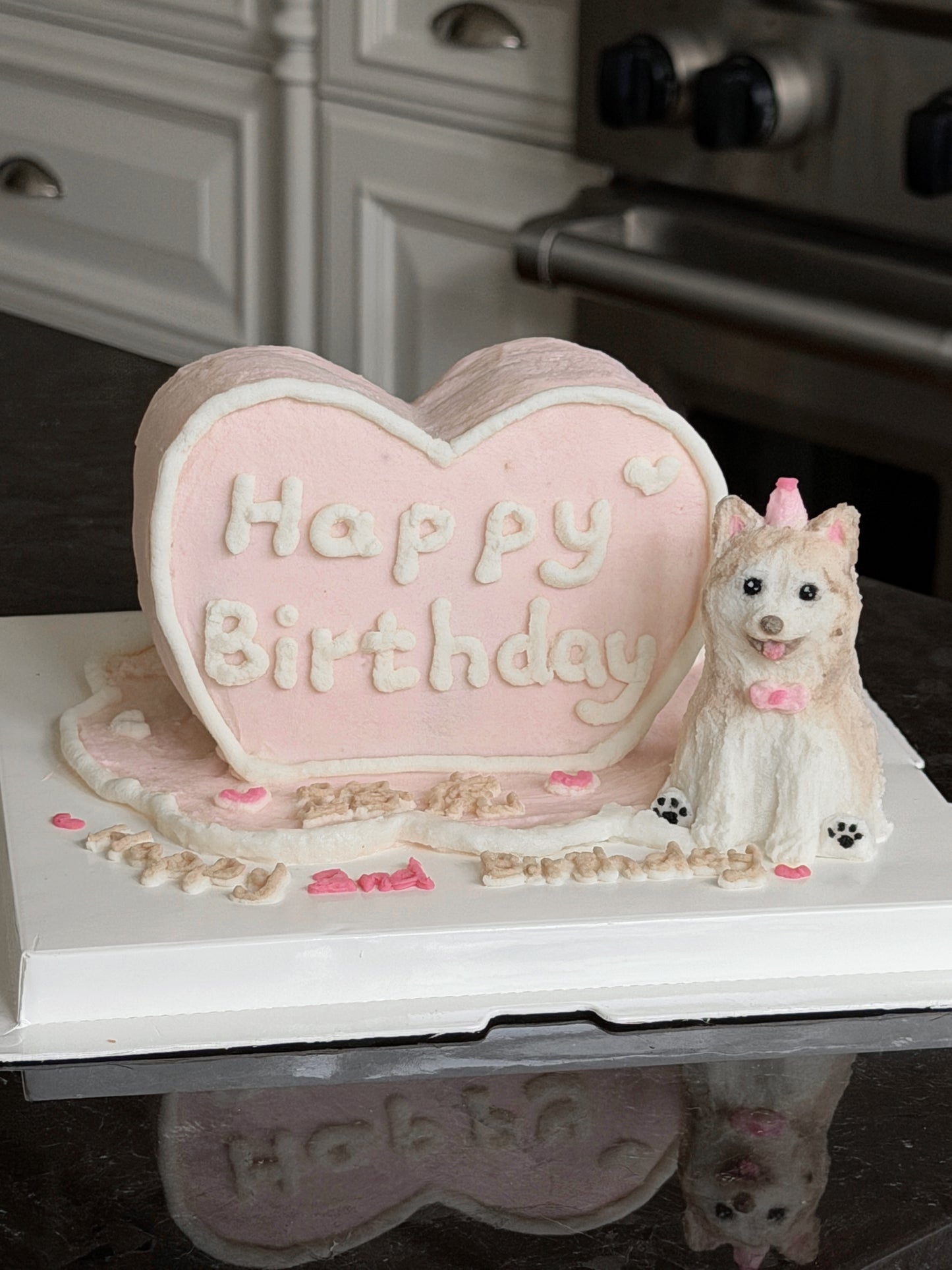 A Lovely Heart Cake (6-inch) (for Dogs & Cats)