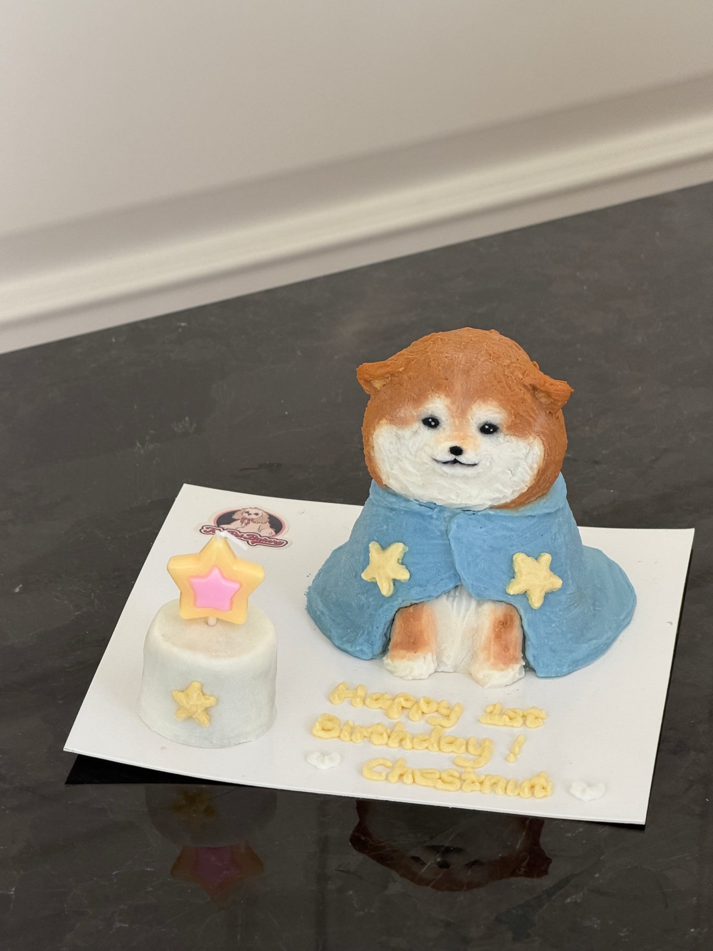 A Starry Cape Cake (4-inch) (for Dogs and Cats)