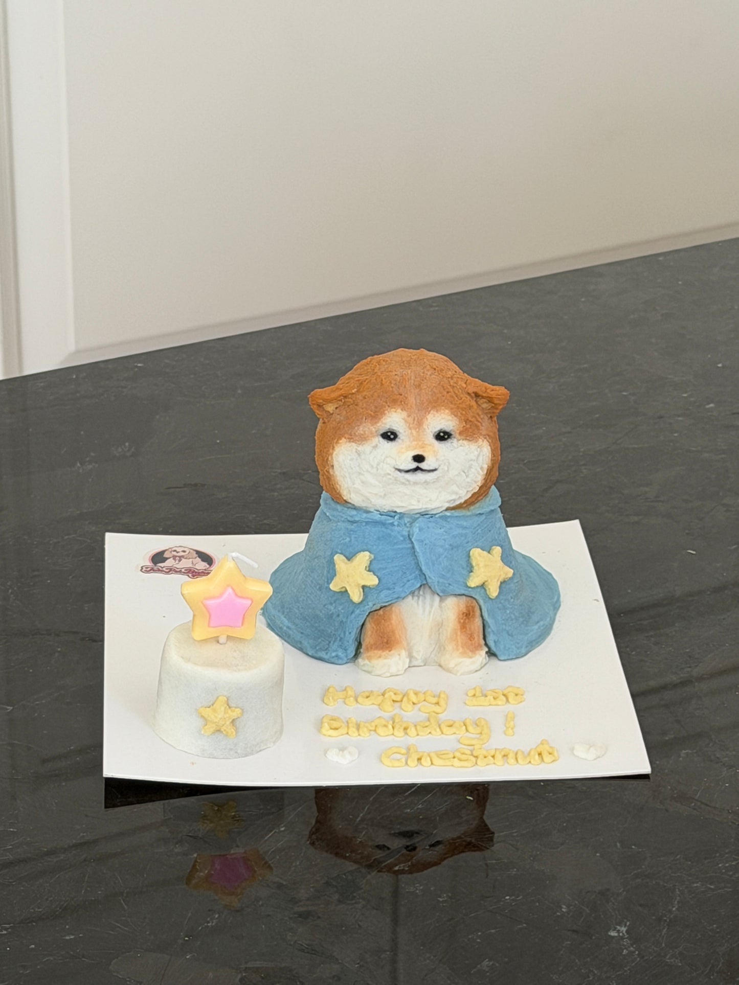 A Starry Cape Cake (4-inch) (for Dogs and Cats)