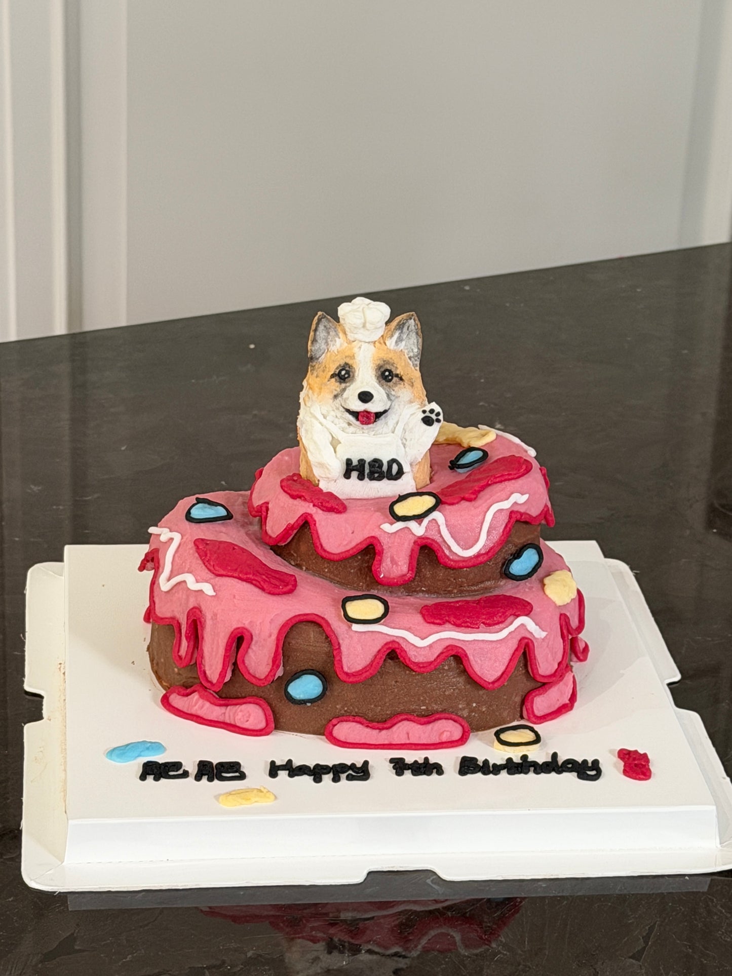A Snoopy-Inspired Cake (6 inch) (for Dogs & Cats)