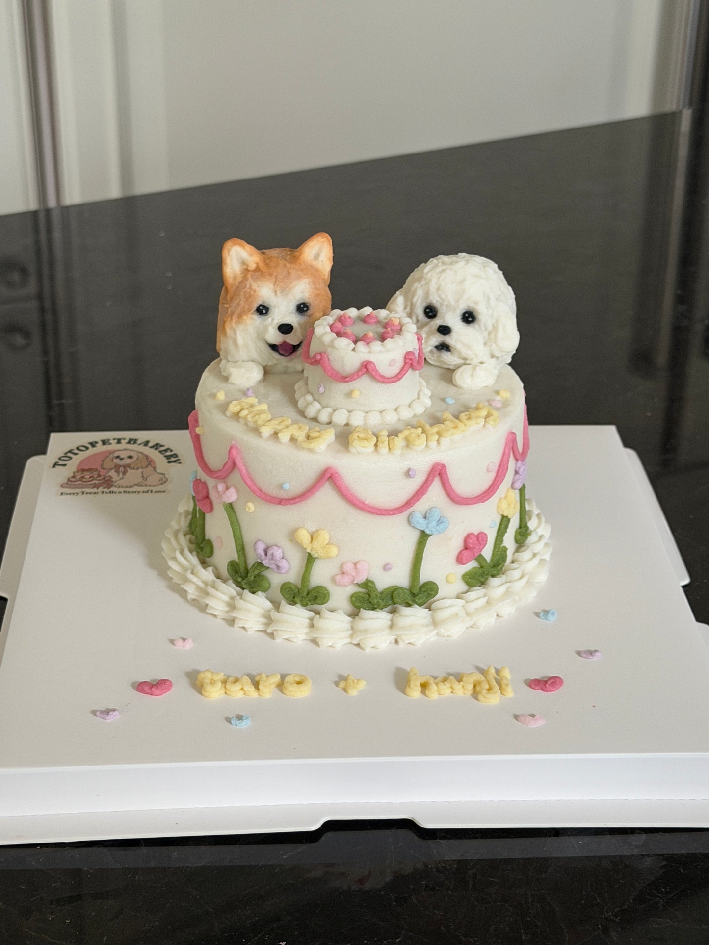 A Little Garden Cake (4-inch) (for Dogs and Cats)